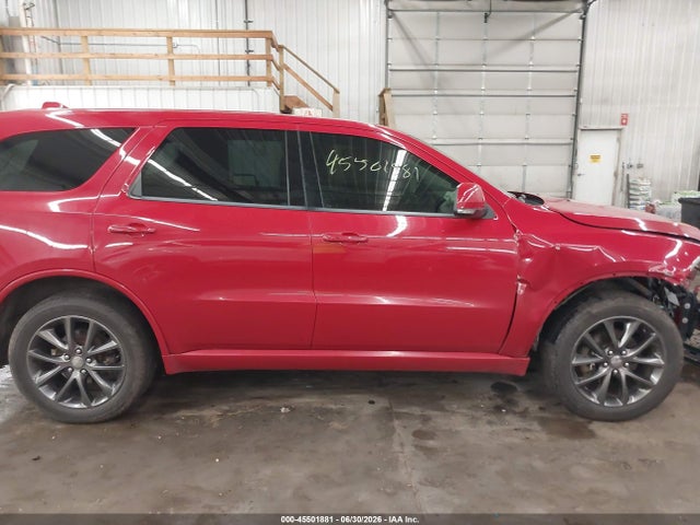 45501881 :رقم المزاد ، 1C4RDJDG8JC307165 vin ، 2018 Dodge Durango Gt Awd مزاد بيع
