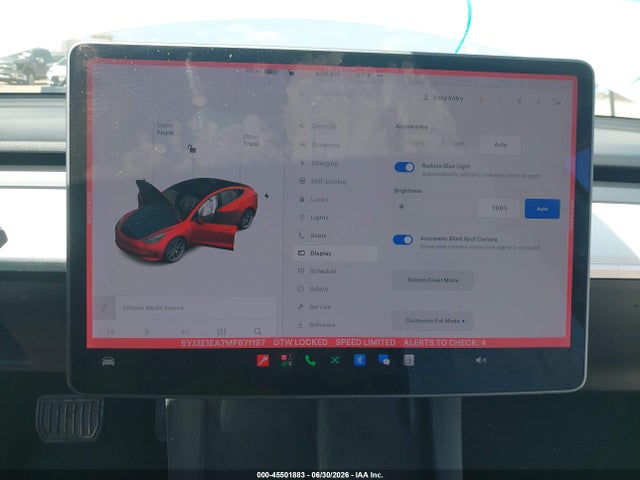 Aukcja sprzedaży 2021 Tesla Model 3 Standard Range Plus Rear-wheel Drive, vin: 5YJ3E1EA7MF871197, numer aukcji: 45501883