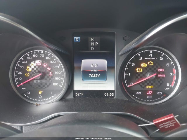 Продаж на аукціоні авто 2017 Mercedes-benz Amg C 43 4matic, vin: WDDWJ6EB3HF583652, номер лоту: 45501893