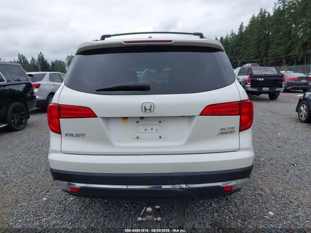 45501919 :رقم المزاد ، 5FNYF6H00GB064009 vin ، 2016 Honda Pilot Elite مزاد بيع