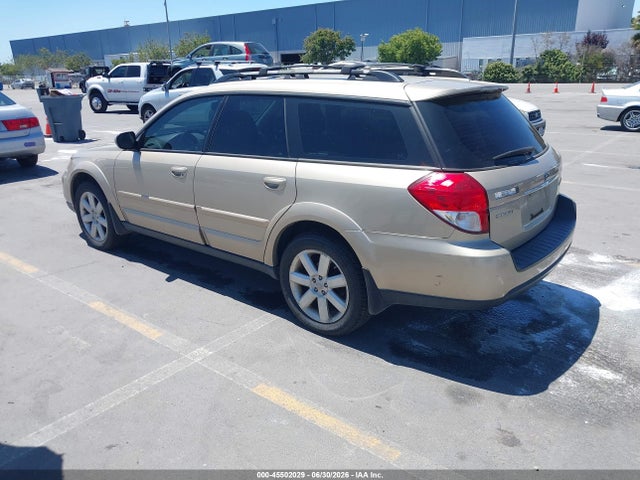 Продаж на аукціоні авто 2008 Subaru Outback (natl) Ltd/ltd Ll Bean W/nav/ltd Ll Bean W/nav/vdc/ltd W/vdc, vin: 4S4BP62C987356265, номер лоту: 45502029