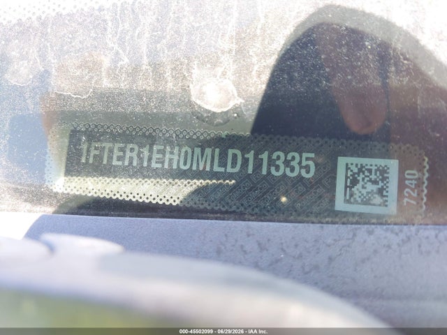 Ford RANGER XL 2021 1FTER1EH0MLD11335 Image 9