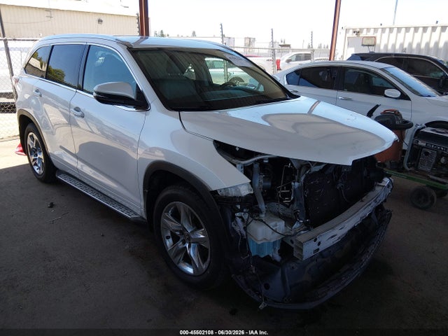 Toyota Highlander Limited V6 2016 5TDDKRFH7GS344767 главное изображение
