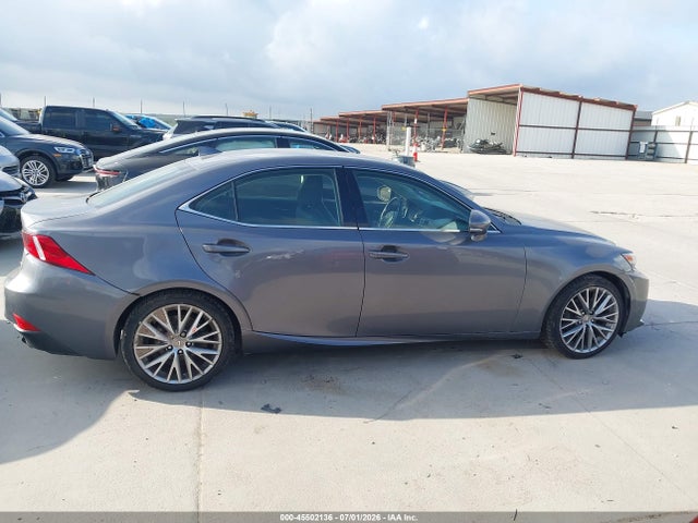 45502136 :رقم المزاد ، JTHCF1D25F5020591 vin ، 2015 Lexus Is 250 مزاد بيع