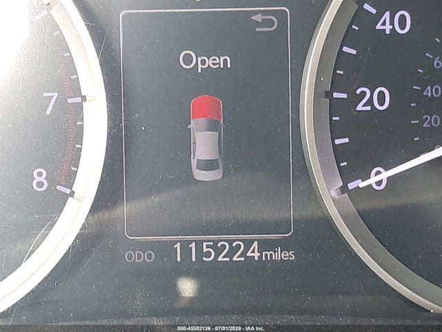 45502136 :رقم المزاد ، JTHCF1D25F5020591 vin ، 2015 Lexus Is 250 مزاد بيع