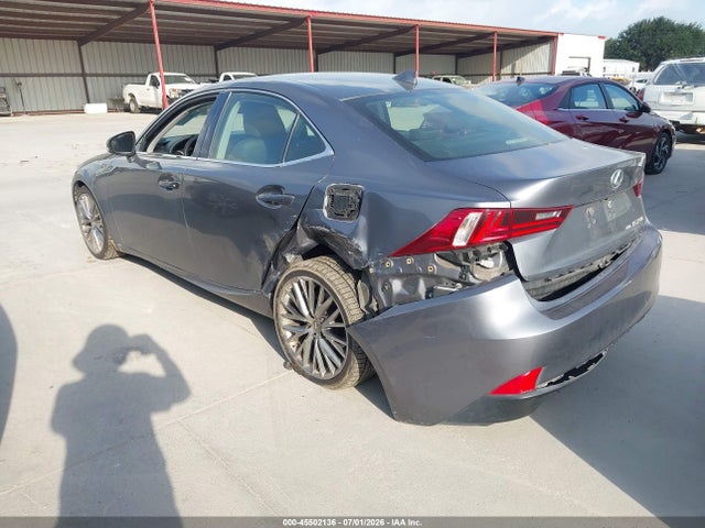 45502136 :رقم المزاد ، JTHCF1D25F5020591 vin ، 2015 Lexus Is 250 مزاد بيع
