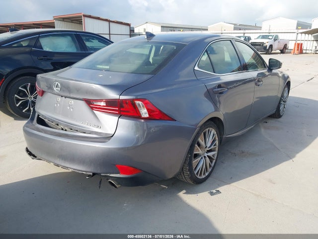 45502136 :رقم المزاد ، JTHCF1D25F5020591 vin ، 2015 Lexus Is 250 مزاد بيع