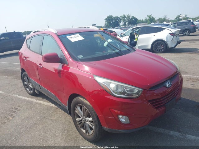 45502137 :رقم المزاد ، KM8JU3AG9EU871643 vin ، 2014 Hyundai Tucson Se مزاد بيع