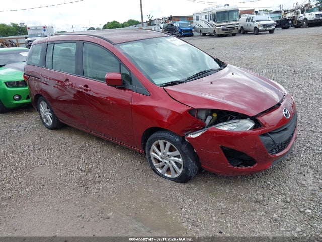 2012 Mazda Mazda5 Sport მანქანა იყიდება აუქციონზე, vin: JM1CW2BL9C0112864, აუქციონის ნომერი: 45502143