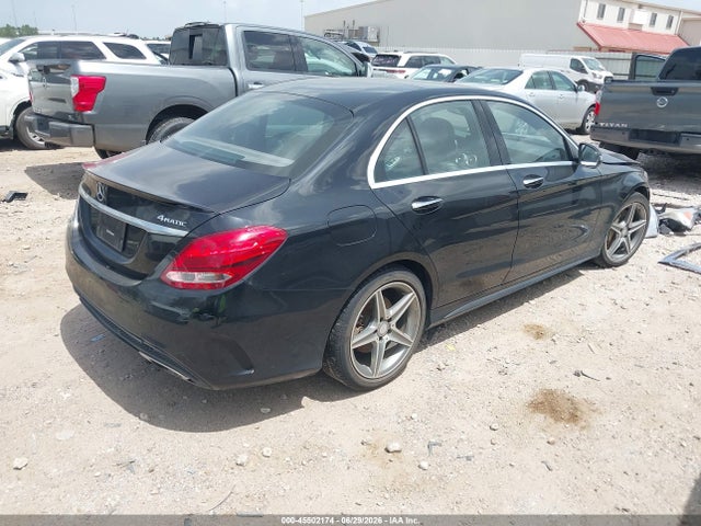 2016 Mercedes-benz C 300 Sport 4matic მანქანა იყიდება აუქციონზე, vin: 55SWF4KB9GU139407, აუქციონის ნომერი: 45502174