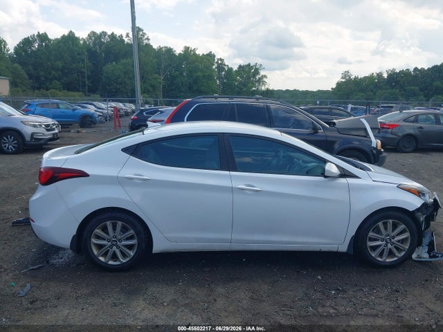 2016 Hyundai Elantra Se მანქანა იყიდება აუქციონზე, vin: 5NPDH4AE5GH667784, აუქციონის ნომერი: 45502217