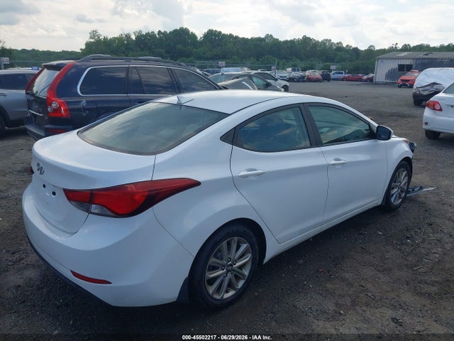 5NPDH4AE5GH667784 Hyundai ELANTRA SE
