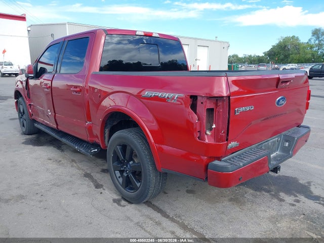 45502245 :رقم المزاد ، 1FTEW1EG5HFB45527 vin ، 2017 Ford F-150 Lariat مزاد بيع