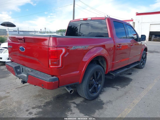 45502245 :رقم المزاد ، 1FTEW1EG5HFB45527 vin ، 2017 Ford F-150 Lariat مزاد بيع