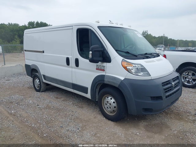 2017 Ram Promaster 1500 Low Roof 136 Wb მანქანა იყიდება აუქციონზე, vin: 3C6TRVAG8HE552691, აუქციონის ნომერი: 45502253