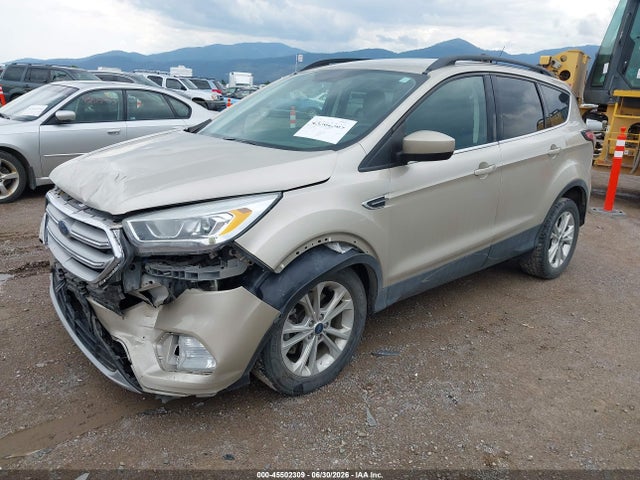 45502309 :رقم المزاد ، 1FMCU9HD4JUD44837 vin ، 2018 Ford Escape Sel مزاد بيع