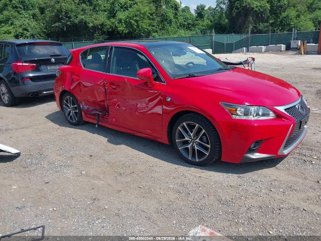 45502345 :رقم المزاد ، JTHKD5BH7E2194758 vin ، 2014 Lexus Ct 200h مزاد بيع