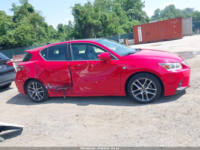 45502345 :رقم المزاد ، JTHKD5BH7E2194758 vin ، 2014 Lexus Ct 200h مزاد بيع