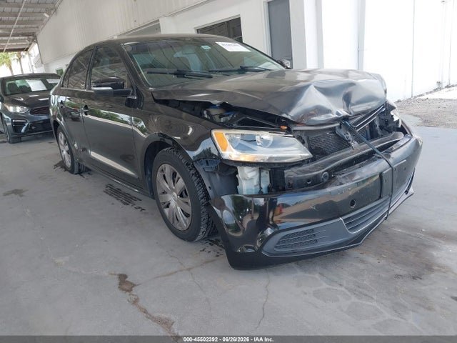 2013 Volkswagen Jetta 2.5l Se მანქანა იყიდება აუქციონზე, vin: 3VWDP7AJ7DM404264, აუქციონის ნომერი: 45502392