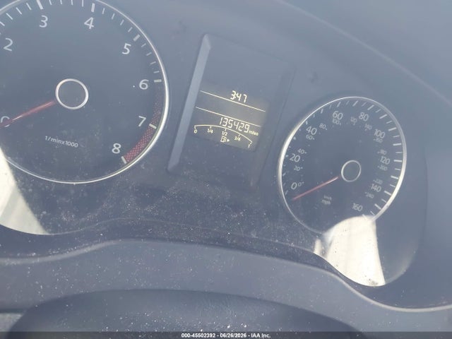 2013 Volkswagen Jetta 2.5l Se მანქანა იყიდება აუქციონზე, vin: 3VWDP7AJ7DM404264, აუქციონის ნომერი: 45502392