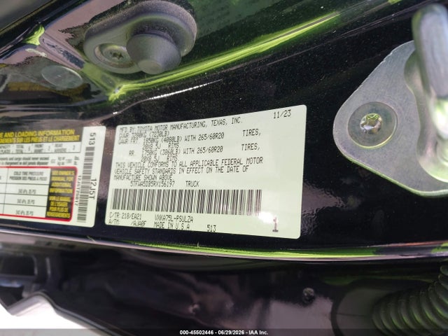 5TFWA5DB5RX156197 Toyota Tundra Limited