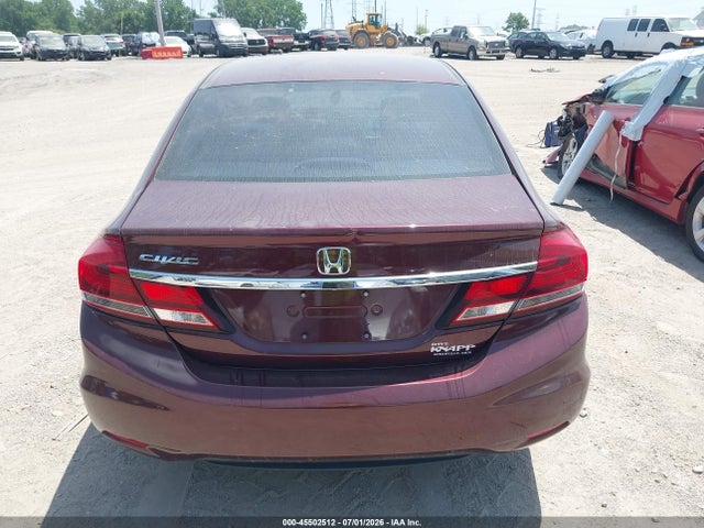 45502512 :رقم المزاد ، 19XFB2F50EE041357 vin ، 2014 Honda Civic Lx مزاد بيع