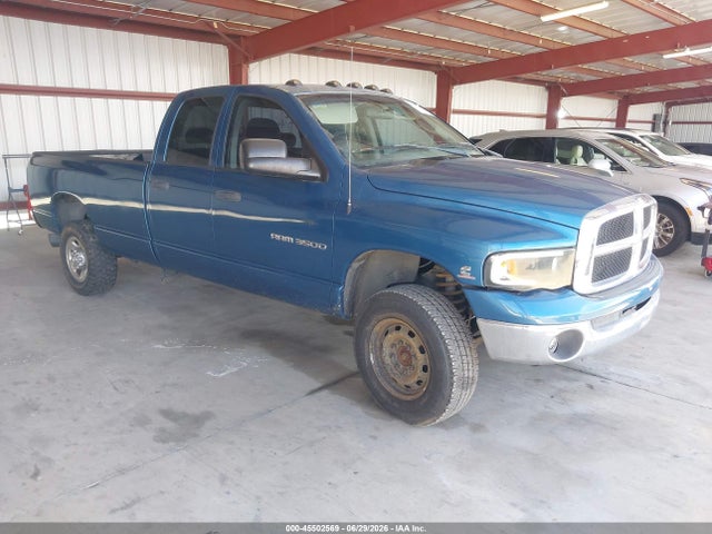 45502569 :رقم المزاد ، 3D7LU38C14G225682 vin ، 2004 Dodge Ram 3500 Slt/laramie مزاد بيع