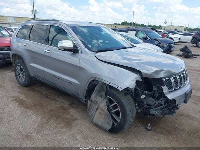 2019 Jeep Grand Cherokee Limited 4x2 მანქანა იყიდება აუქციონზე, vin: 1C4RJEBG4KC731365, აუქციონის ნომერი: 45502702