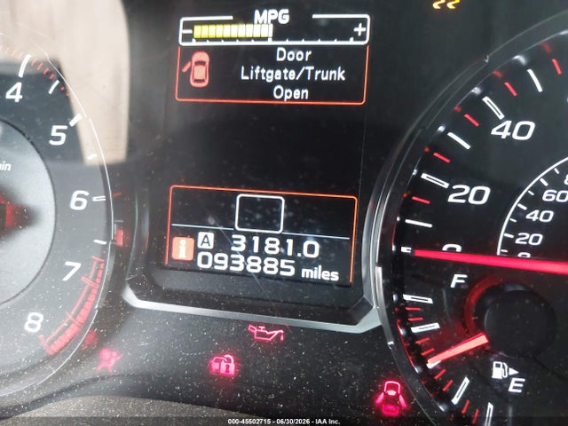45502715 :رقم المزاد ، JF1VA1C6XJ9821425 vin ، 2018 Subaru Wrx Premium مزاد بيع