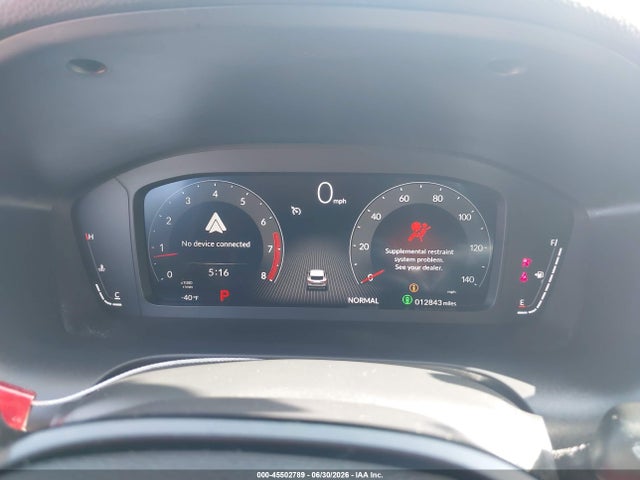 45502789 :رقم المزاد ، 3HDSA2H50SM708006 vin ، 2025 Acura Adx A-spec مزاد بيع