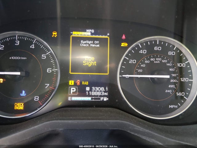2018 Subaru Crosstrek 2.0i Limited მანქანა იყიდება აუქციონზე, vin: JF2GTAMC2J8290343, აუქციონის ნომერი: 45502818