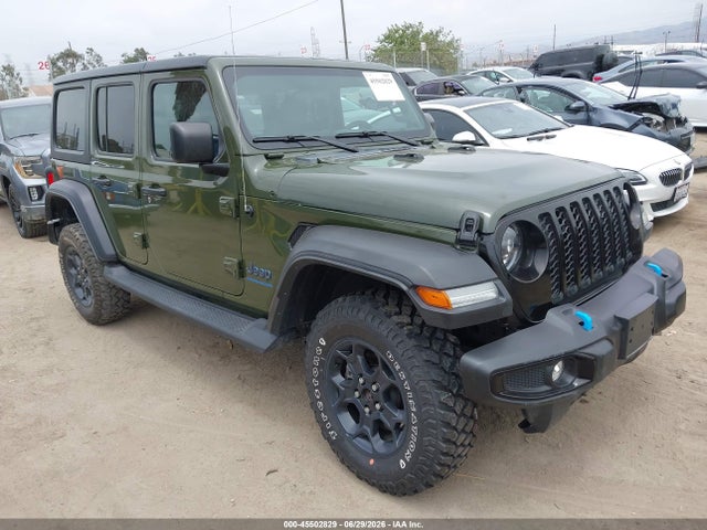 Aukcja sprzedaży 2023 Jeep Wrangler 4xe 4x4, vin: 1C4JJXN68PW683726, numer aukcji: 45502829
