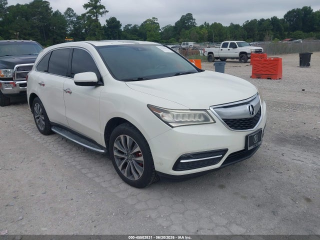 2016 Acura Mdx Technology   Entertainment Packages/technology, Entertainment   Acurawatch Plus Packages მანქანა იყიდება აუქციონზე, vin: 5FRYD4H66GB054811, აუქციონის ნომერი: 45502831