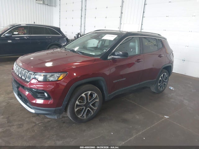 Продаж на аукціоні авто 2022 Jeep Compass Limited 4x4, vin: 3C4NJDCB9NT186736, номер лоту: 45502860