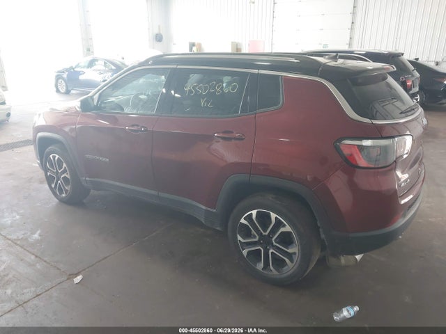 Продаж на аукціоні авто 2022 Jeep Compass Limited 4x4, vin: 3C4NJDCB9NT186736, номер лоту: 45502860