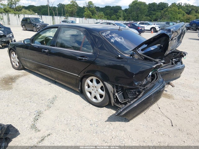 Продаж на аукціоні авто 2004 Mercedes-benz S 500 4matic, vin: WDBNG84J04A391734, номер лоту: 45502904