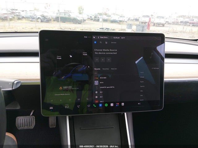 Aukcja sprzedaży 2019 Tesla Model 3, vin: 5YJ3E1EAXKF422500, numer aukcji: 45502921