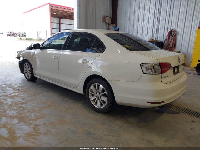 2015 Volkswagen Jetta 1.8t Se მანქანა იყიდება აუქციონზე, vin: 3VWD17AJ4FM406218, აუქციონის ნომერი: 45502945