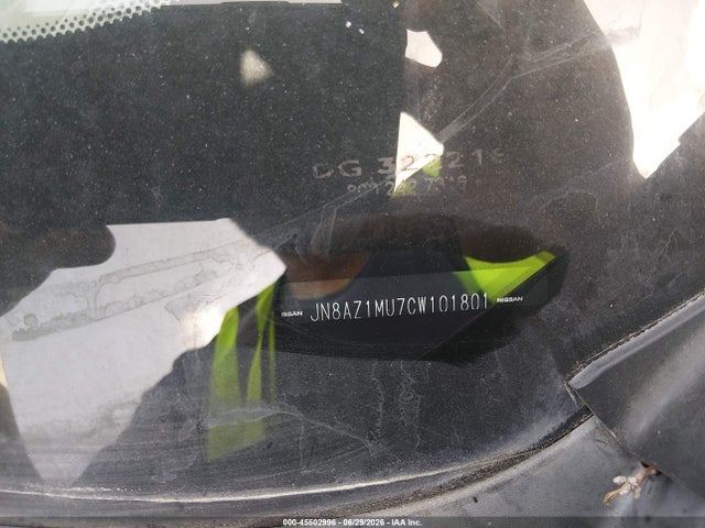Продажа на аукционе авто 2012 Nissan Murano S, vin: JN8AZ1MU7CW101801, номер лота: 45502996