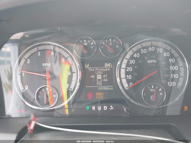 2012 Ram 1500 Slt მანქანა იყიდება აუქციონზე, vin: 1C6RD7LTXCS107518, აუქციონის ნომერი: 45503006