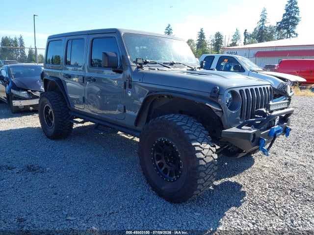 Продажа на аукционе авто 2021 Jeep Wrangler 4xe Unlimited Rubicon 4x4, vin: 1C4JJXR64MW824992, номер лота: 45503100