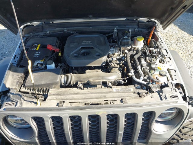 Продажа на аукционе авто 2021 Jeep Wrangler 4xe Unlimited Rubicon 4x4, vin: 1C4JJXR64MW824992, номер лота: 45503100