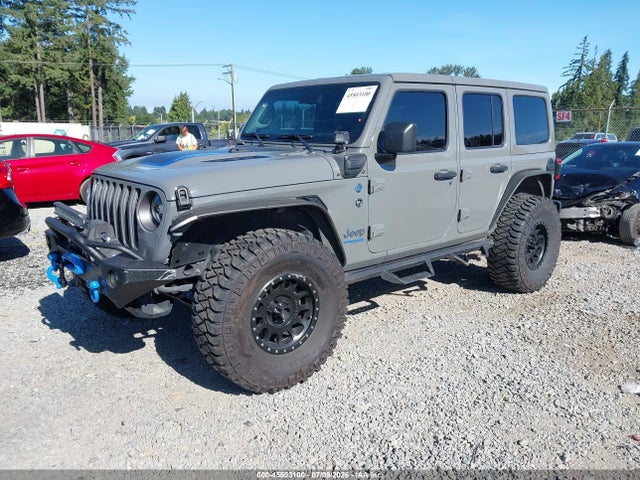 Продажа на аукционе авто 2021 Jeep Wrangler 4xe Unlimited Rubicon 4x4, vin: 1C4JJXR64MW824992, номер лота: 45503100