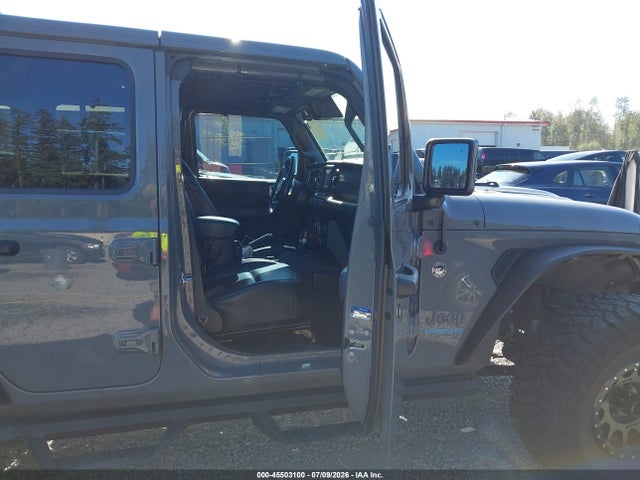Продажа на аукционе авто 2021 Jeep Wrangler 4xe Unlimited Rubicon 4x4, vin: 1C4JJXR64MW824992, номер лота: 45503100