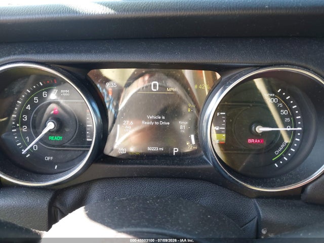 Продажа на аукционе авто 2021 Jeep Wrangler 4xe Unlimited Rubicon 4x4, vin: 1C4JJXR64MW824992, номер лота: 45503100
