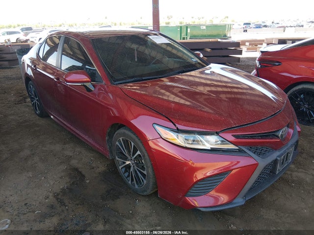 2018 Toyota Camry Se მანქანა იყიდება აუქციონზე, vin: 4T1B11HKXJU665303, აუქციონის ნომერი: 45503155