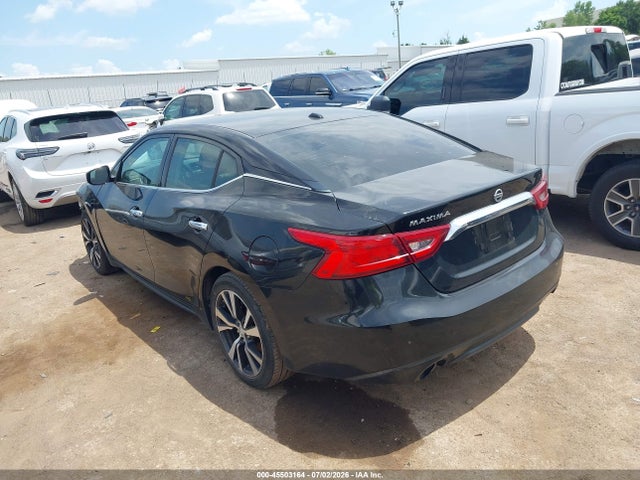 2017 Nissan Maxima 3.5 S მანქანა იყიდება აუქციონზე, vin: 1N4AA6AP2HC381155, აუქციონის ნომერი: 45503164