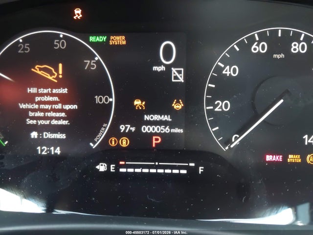 Aukcja sprzedaży 2026 Honda Civic Hybrid Sport/sport Touring, vin: 2HGFE4F85TH346532, numer aukcji: 45503172