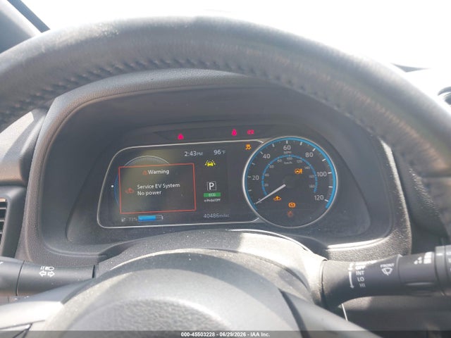 Auction sale of the 2019 Nissan Leaf Sv Plus, vin: 1N4BZ1CP3KC313211, lot number: 45503228