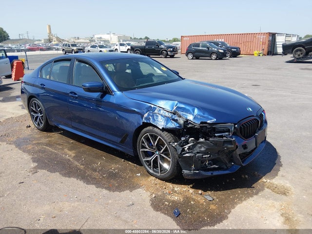 2022 Bmw 540 I Xdrive მანქანა იყიდება აუქციონზე, vin: WBA73BJ07NWX58306, აუქციონის ნომერი: 45503284
